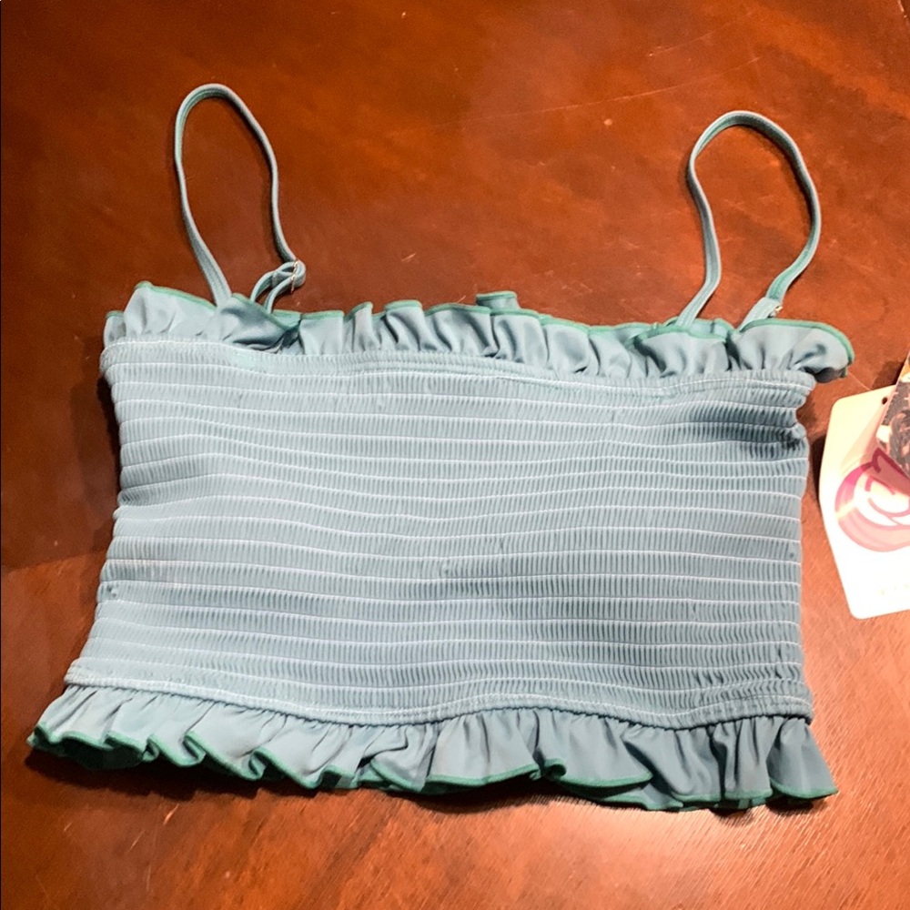 Kortni Jeane Teal Swimwear